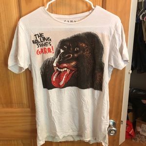 Zara Rolling Stones t-shirt